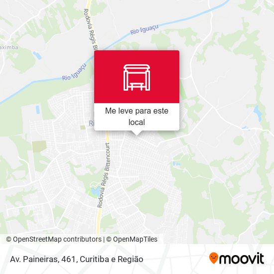 Av. Paineiras, 461 mapa