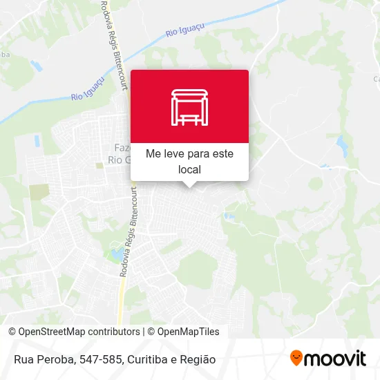 Rua Peroba, 547-585 mapa