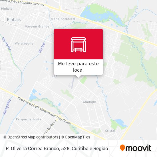 R. Oliveira Corrêa Branco, 528 mapa