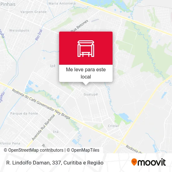 R. Lindolfo Daman, 337 mapa