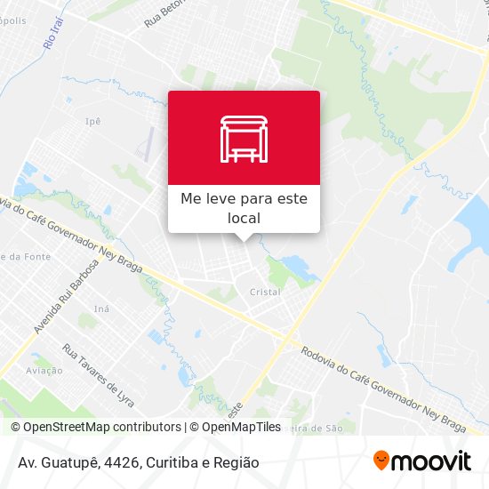 Av. Guatupê, 4426 mapa