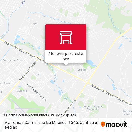 Av. Tomás Carmeliano De Miranda, 1545 mapa