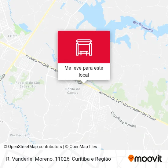 R. Vanderlei Moreno, 11026 mapa