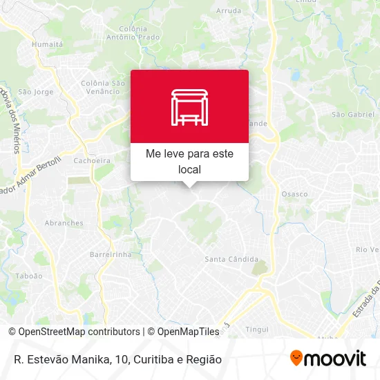 R. Estevão Manika, 10 mapa