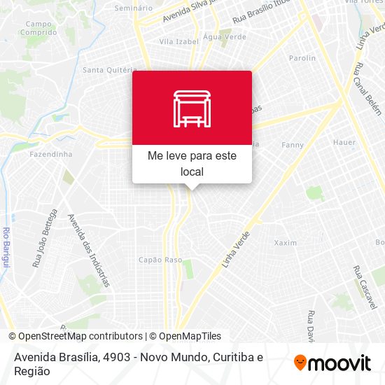 Avenida Brasília, 4903 - Novo Mundo mapa