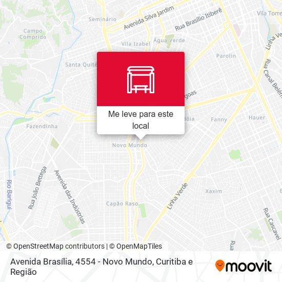 Avenida Brasília, 4554 - Novo Mundo mapa
