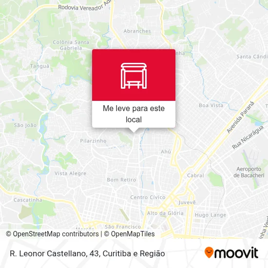 R. Leonor Castellano, 43 mapa