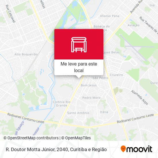 R. Doutor Motta Júnior, 2040 mapa