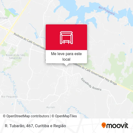R. Tubarão, 467 mapa