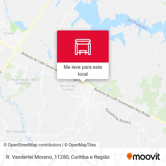 R. Vanderlei Moreno, 11280 mapa