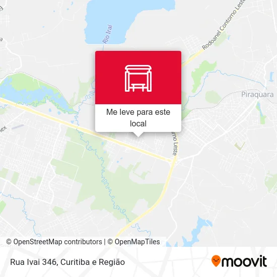 Rua Ivai 346 mapa