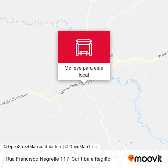 Rua Francisco Negrelle 117 mapa