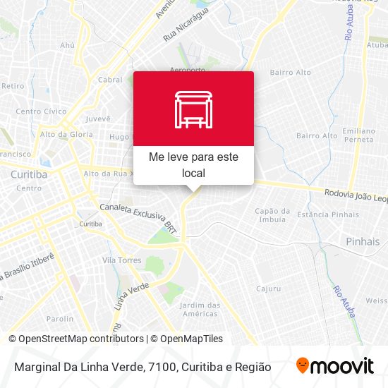 Marginal Da Linha Verde, 7100 mapa