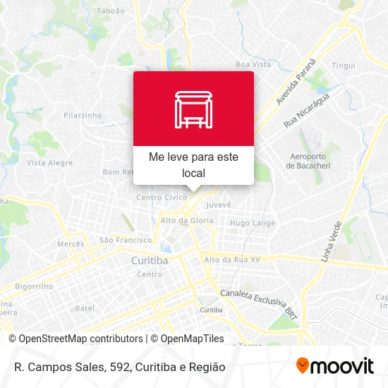 R. Campos Sales, 592 mapa