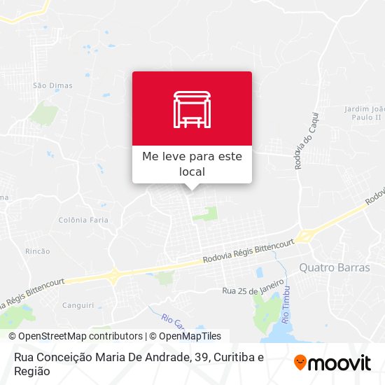 Rua Conceição Maria De Andrade, 39 mapa