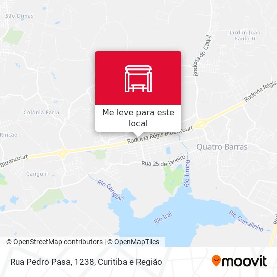 Rua Pedro Pasa, 1238 mapa