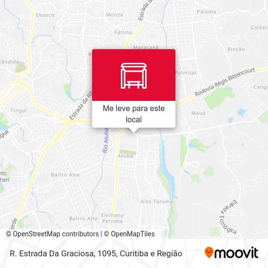 R. Estrada Da Graciosa, 1095 mapa