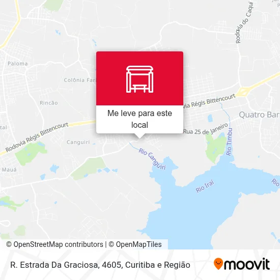 R. Estrada Da Graciosa, 4605 mapa