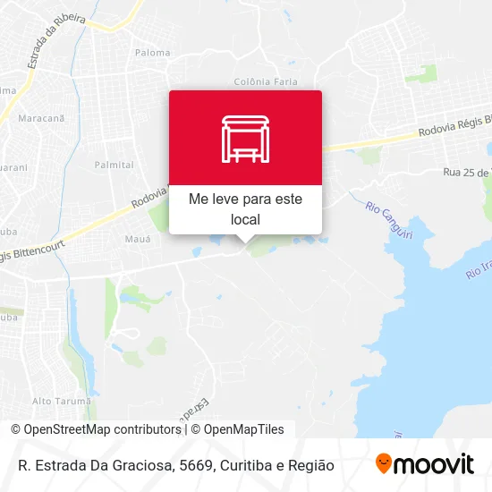 R. Estrada Da Graciosa, 5669 mapa