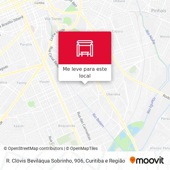 R. Clóvis Beviláqua Sobrinho, 906 mapa