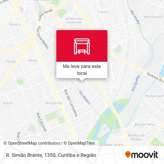 R. Simão Brante, 1350 mapa