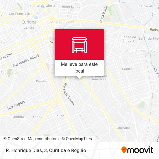 R. Henrique Dias, 3 mapa
