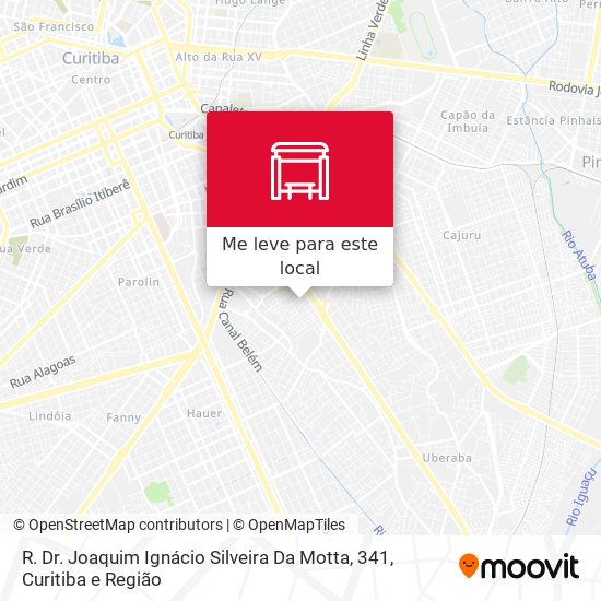 R. Dr. Joaquim Ignácio Silveira Da Motta, 341 mapa