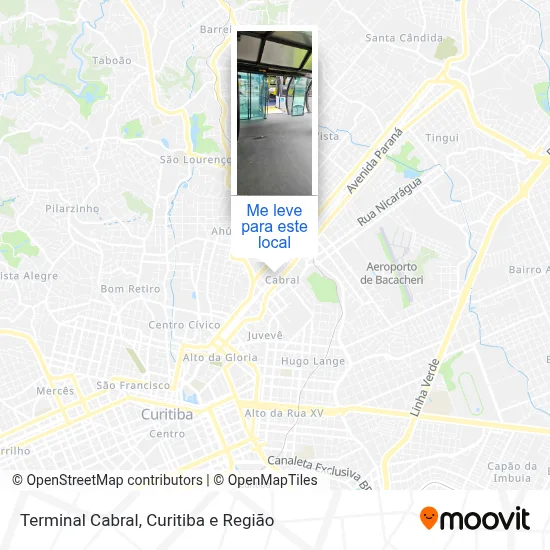 Terminal Cabral mapa