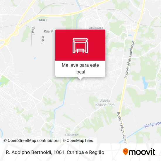 R. Adolpho Bertholdi, 1061 mapa