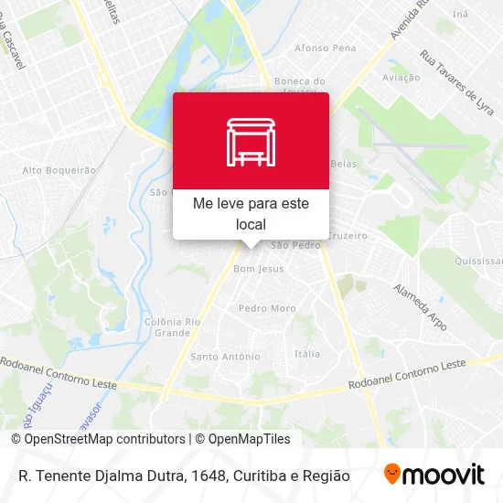 R. Tenente Djalma Dutra, 1648 mapa