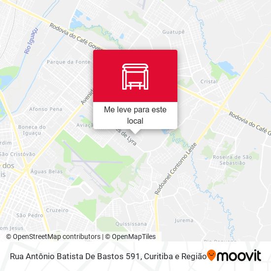 Rua Antônio Batista De Bastos 591 mapa
