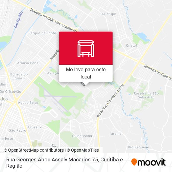 Rua Georges Abou Assaly Macarios 75 mapa