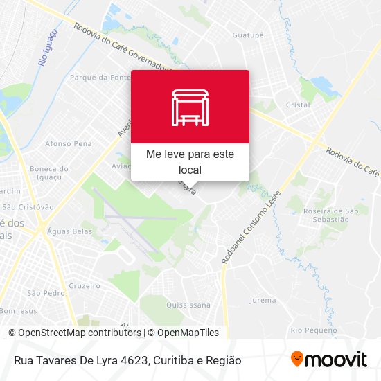 Rua Tavares De Lyra 4623 mapa