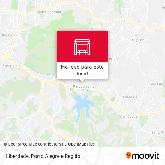 Liberdade mapa