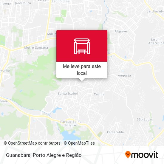 Guanabara mapa