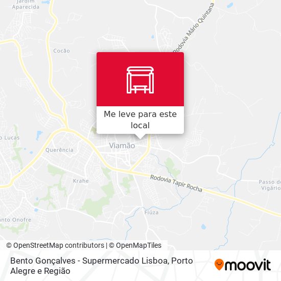 Bento Gonçalves - Supermercado Lisboa mapa