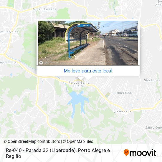 Rs-040 - Parada 32 (Liberdade) mapa