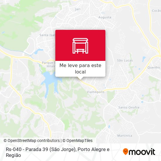 Rs-040 - Parada 39 (São Jorge) mapa