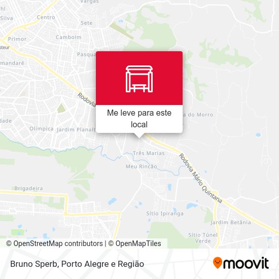 Bruno Sperb mapa
