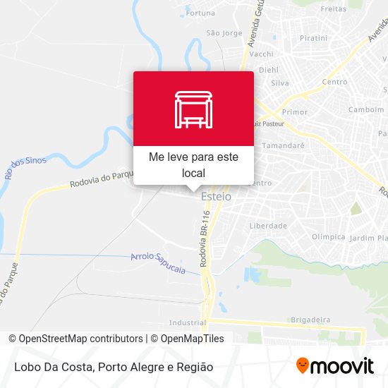 Lobo Da Costa mapa