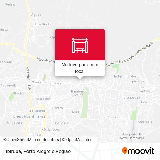 Ibiruba mapa