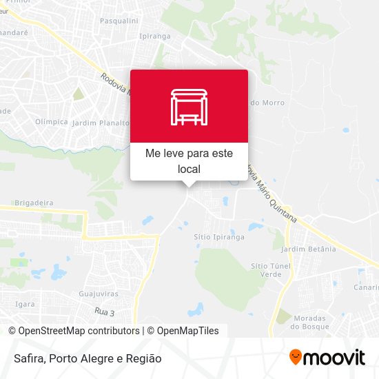 Safira mapa