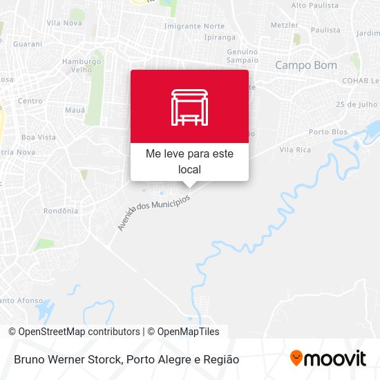 Bruno Werner Storck mapa
