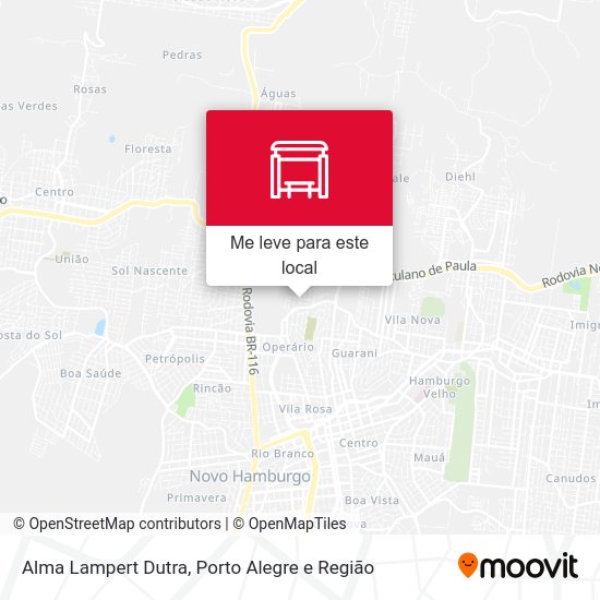 Alma Lampert Dutra mapa