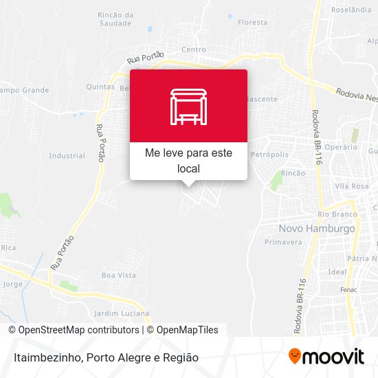 Itaimbezinho mapa