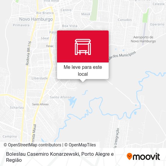 Boleslau Casemiro Konarzewski mapa