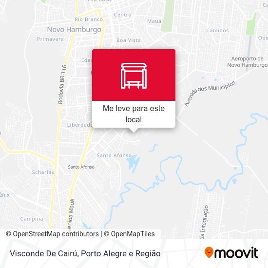 Visconde De Cairú mapa