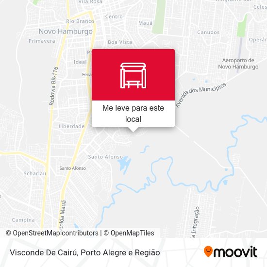 Visconde De Cairú mapa