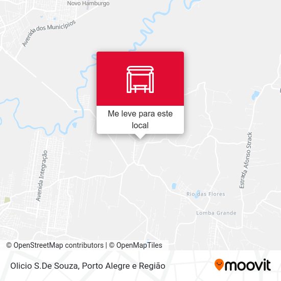 Olicio S.De Souza mapa