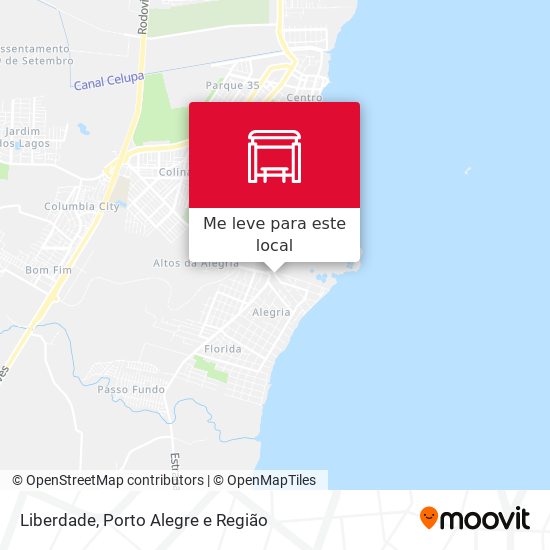Liberdade mapa